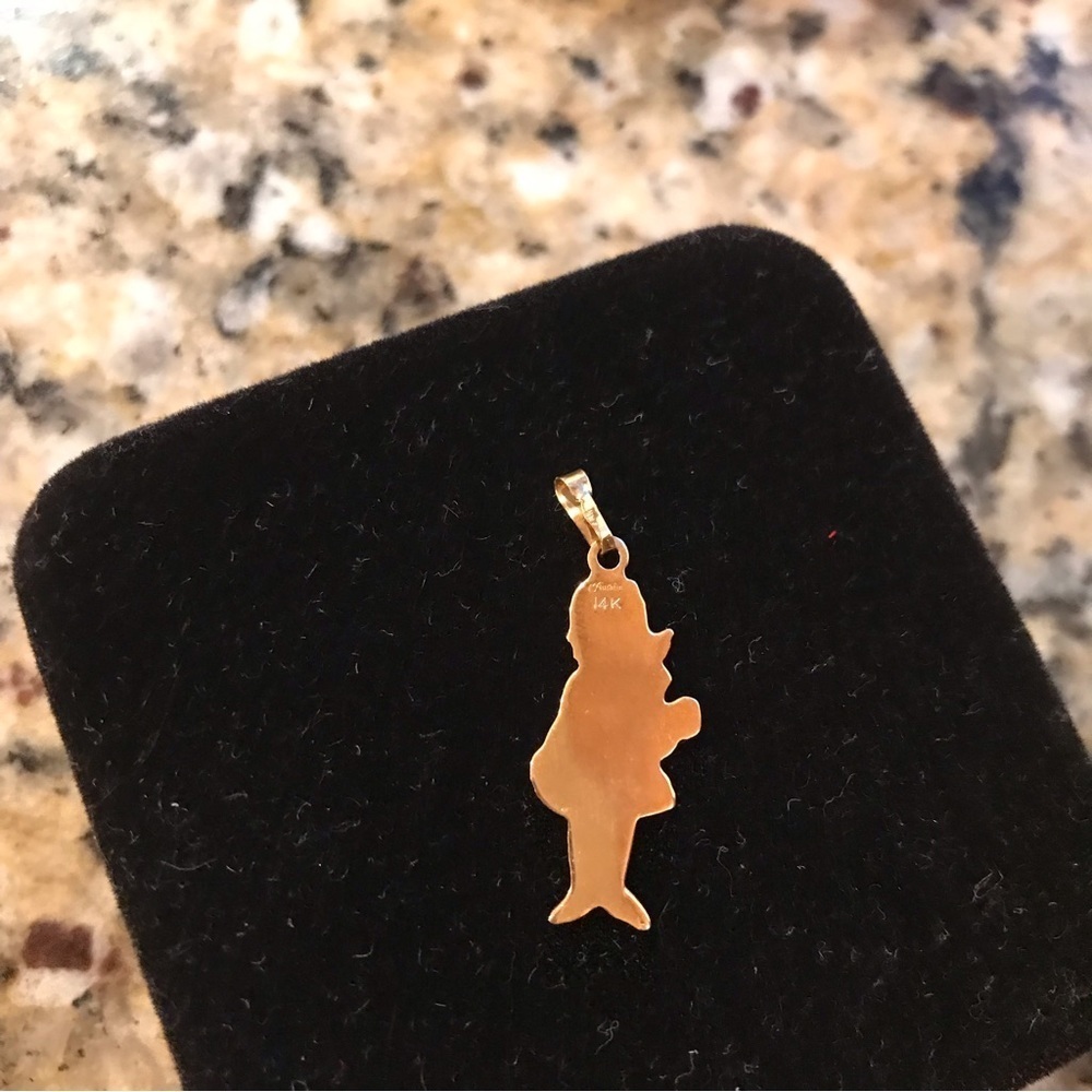 ▪️VINTAGE 14K Yellow Gold Daughter/Girl Charm - Picture 4 of 7